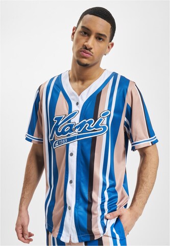 Karl Kani - Camiseta 'Varsity' en azul