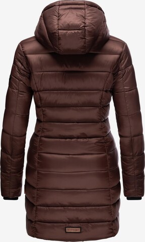 MARIKOO Winter Coat 'Abendsternchen' in Brown