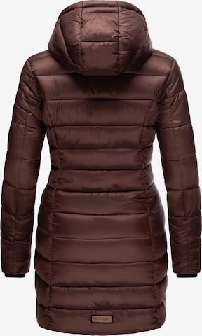 MARIKOO Winter Coat 'Abendsternchen' in Brown