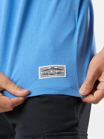 Denim Factory - Camiseta 'San Diego' en azul