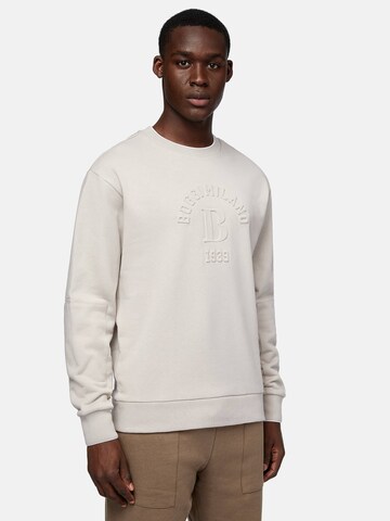 Boggi Milano Sweatshirt in Beige: front