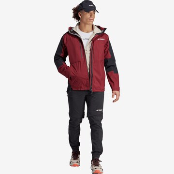 ADIDAS TERREX Outdoor jacket 'Xploric' in Red