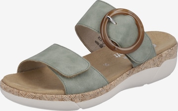 REMONTE Mules in Green: front