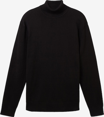 Pull-over TOM TAILOR DENIM en noir : devant