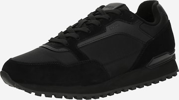 BOSS Platform trainers 'Parkour' in Black: front