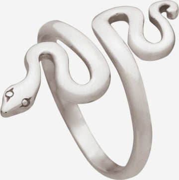 Gemshine Ring 'SCHLANGE' in Silver: front
