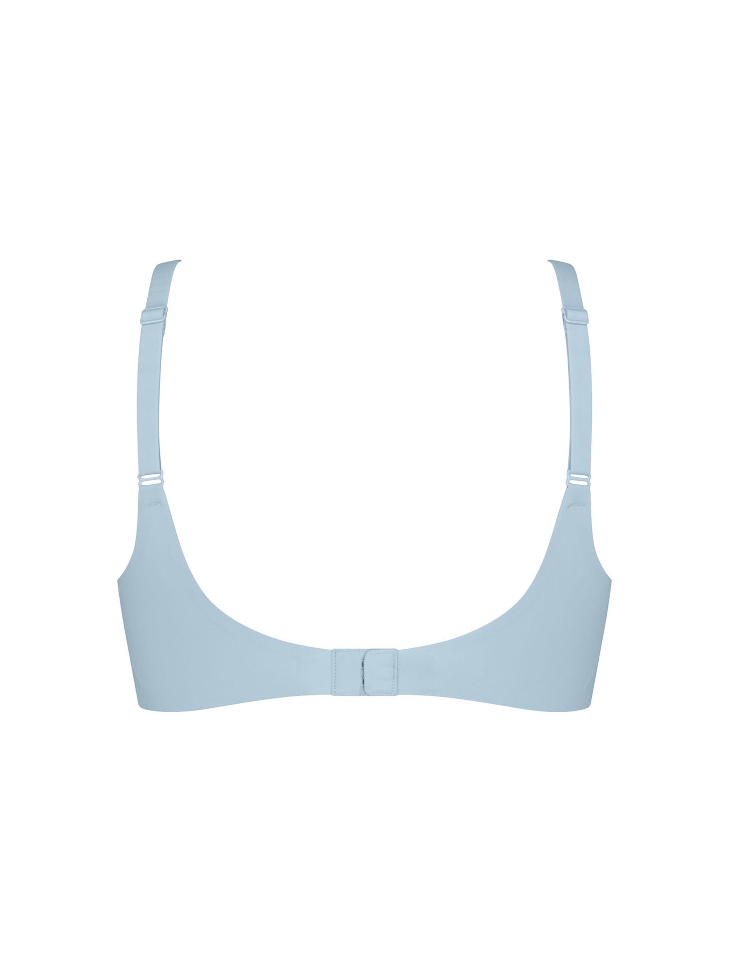 SLOGGI Push-up BH ' Blue ZERO Feel 20 THE UP ' in Blauw