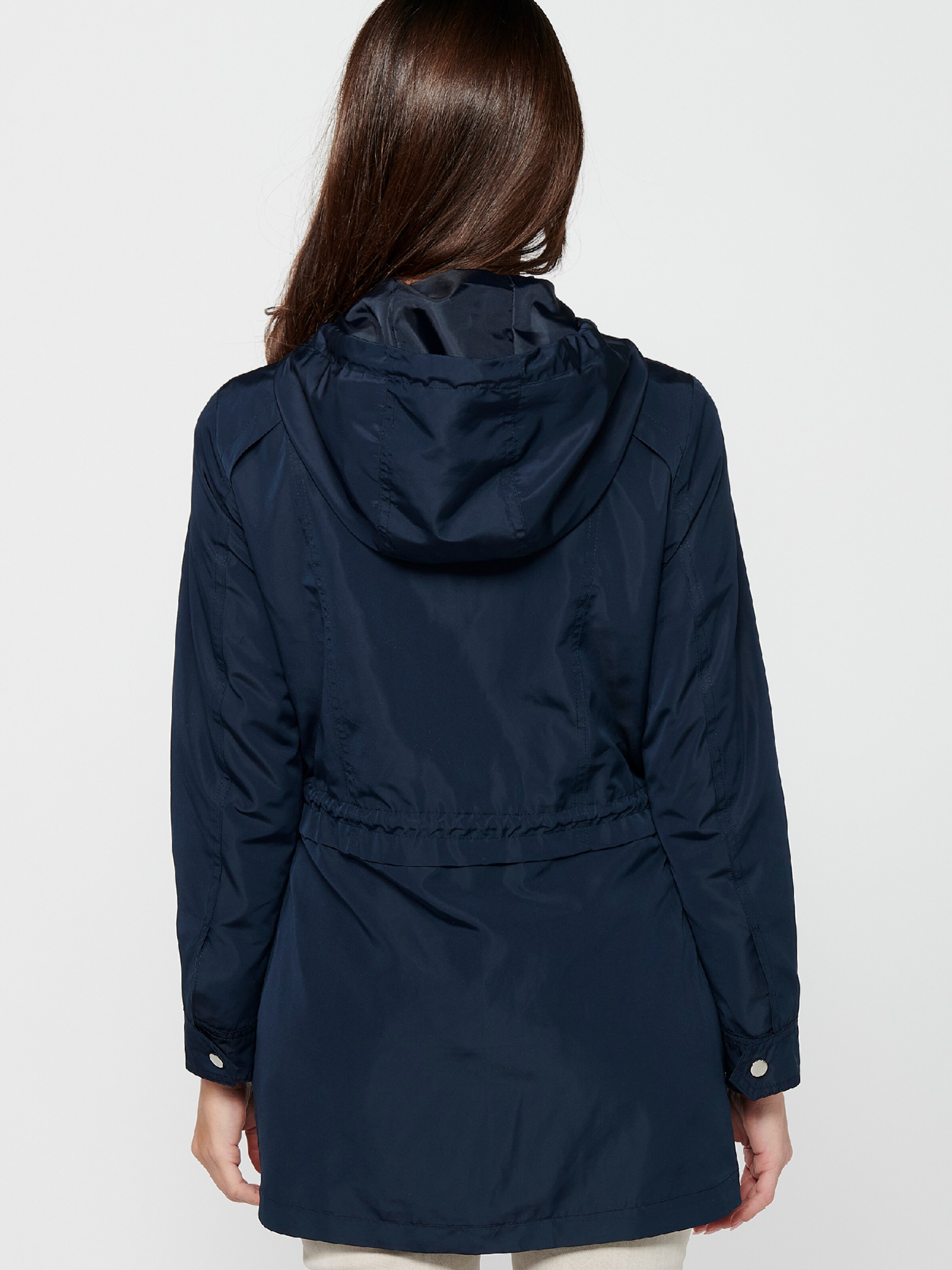 KOROSHI Prechodná parka - Modrá