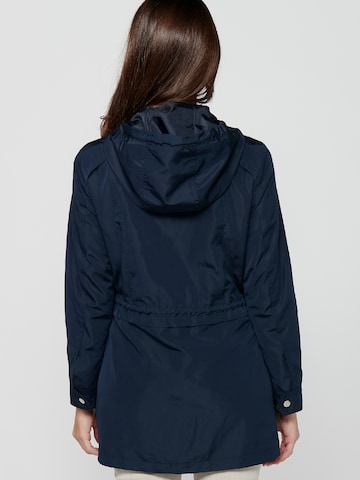 KOROSHI Between-Seasons Parka in Blue