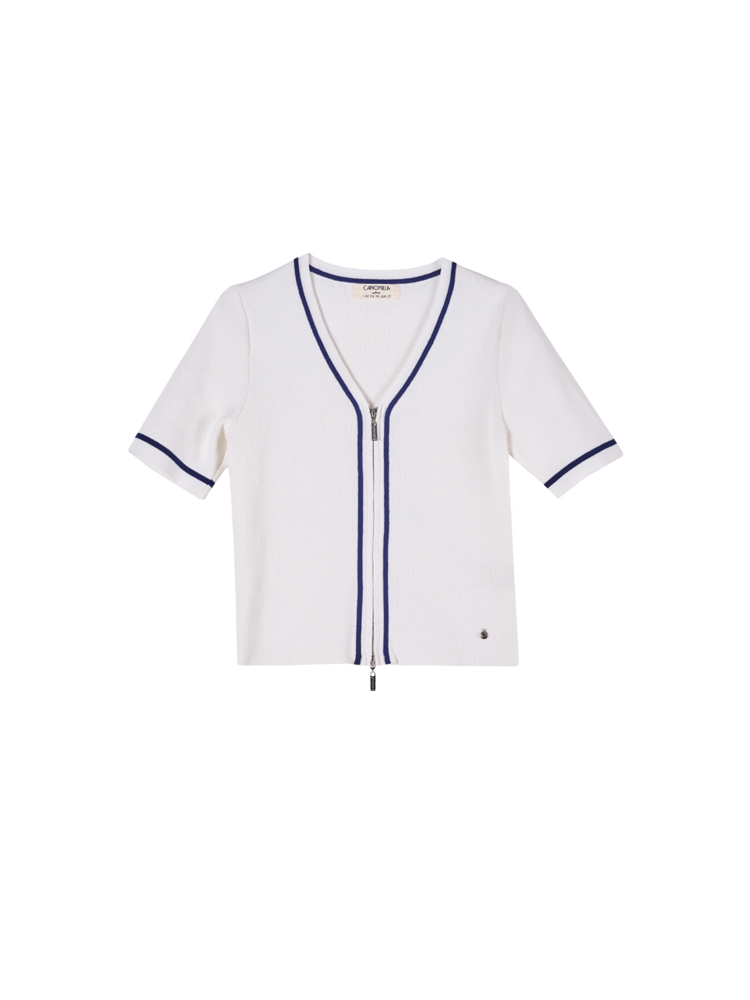 Camomilla Italia Shirt in Wit: voorkant