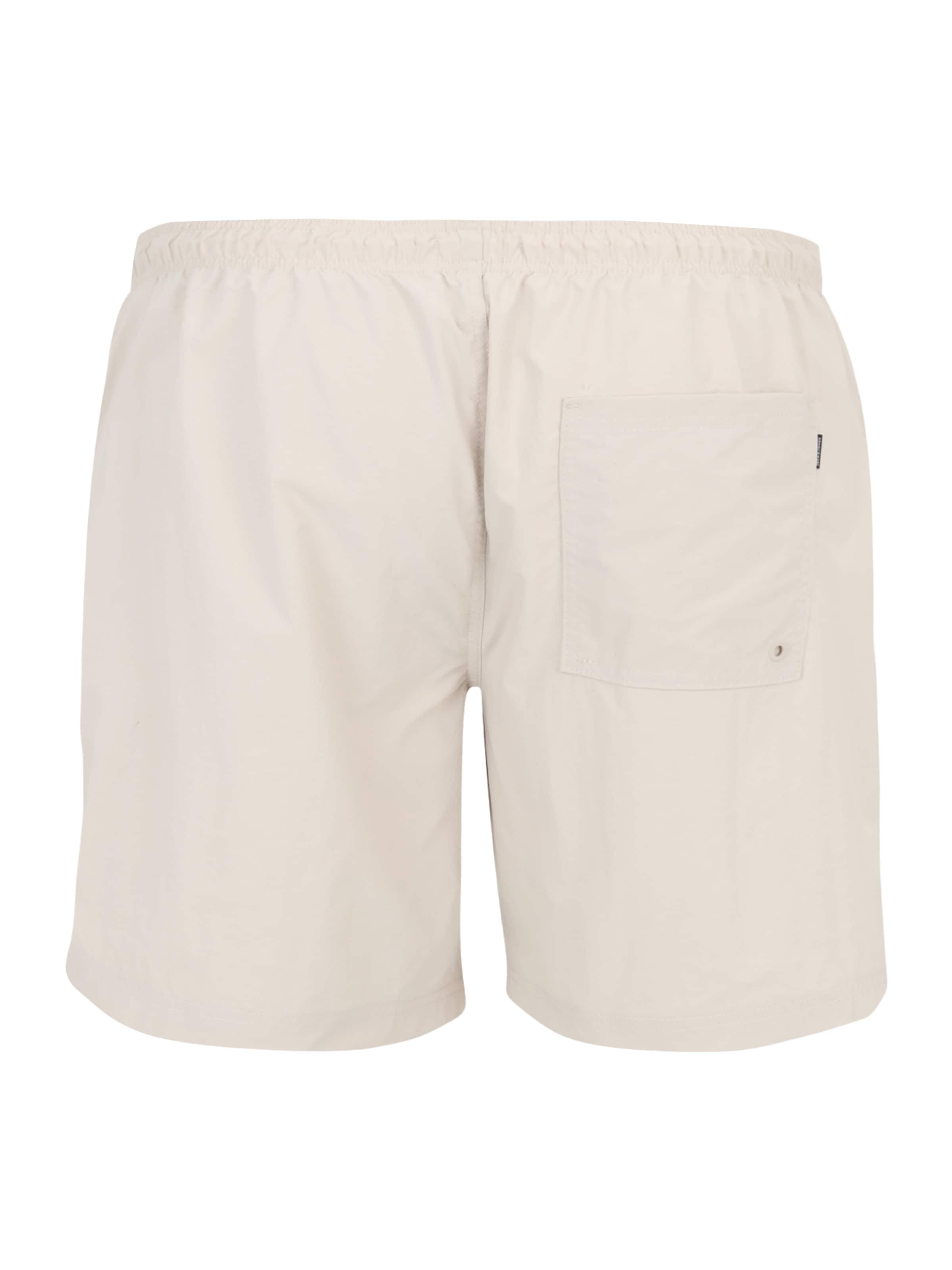 Jack & Jones Plus Kratke kopalne hlače 'JPSTNAXOS' | bež barva