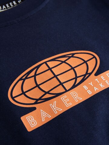 T-Shirt Baker by Ted Baker en bleu