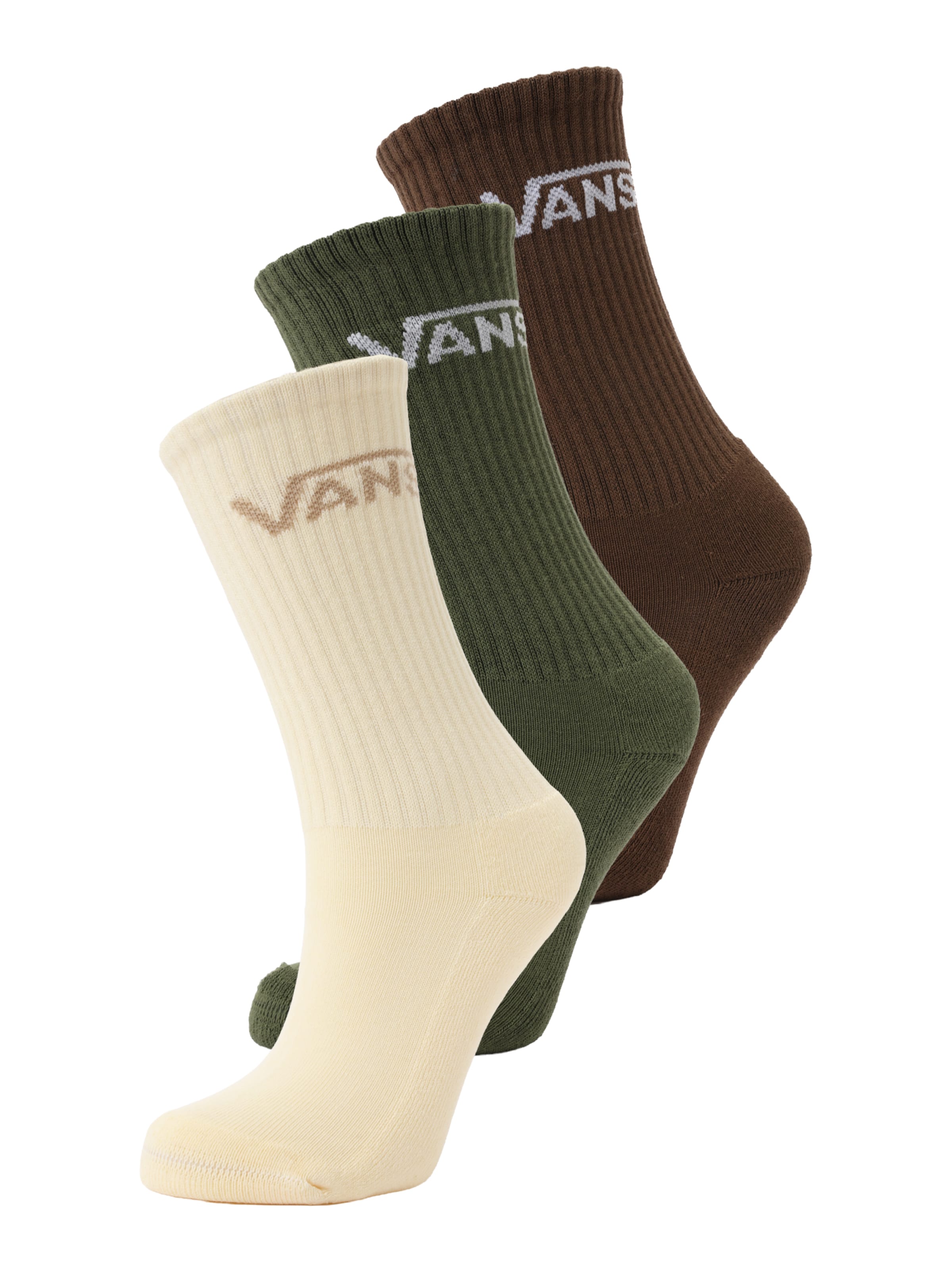 VANS - Meias 'CLASSIC' em bege: frente