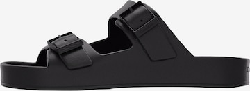 juoda Calvin Klein Šlepetės 'ERGON': priekis