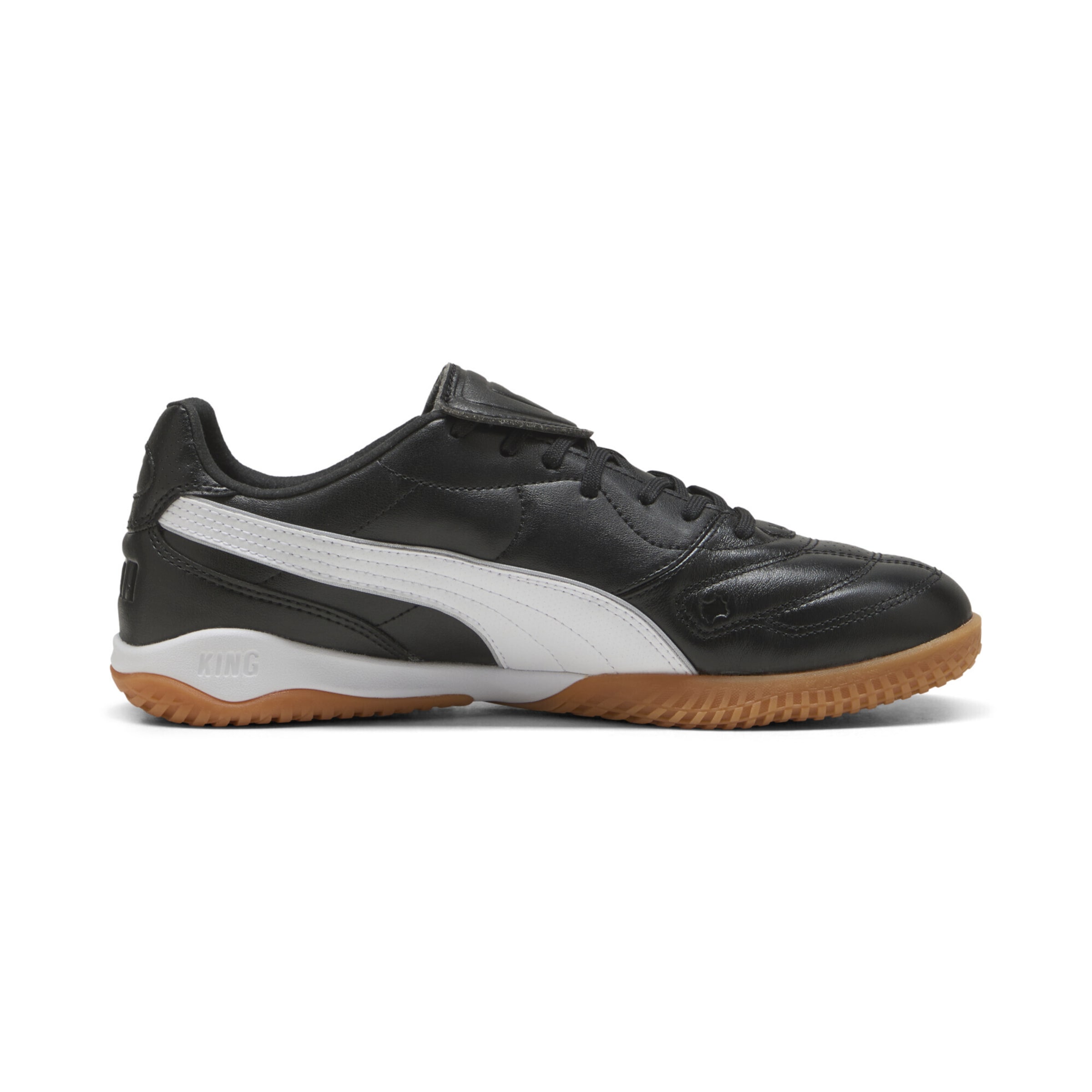 Chaussure de foot 'King Liga' PUMA en noir