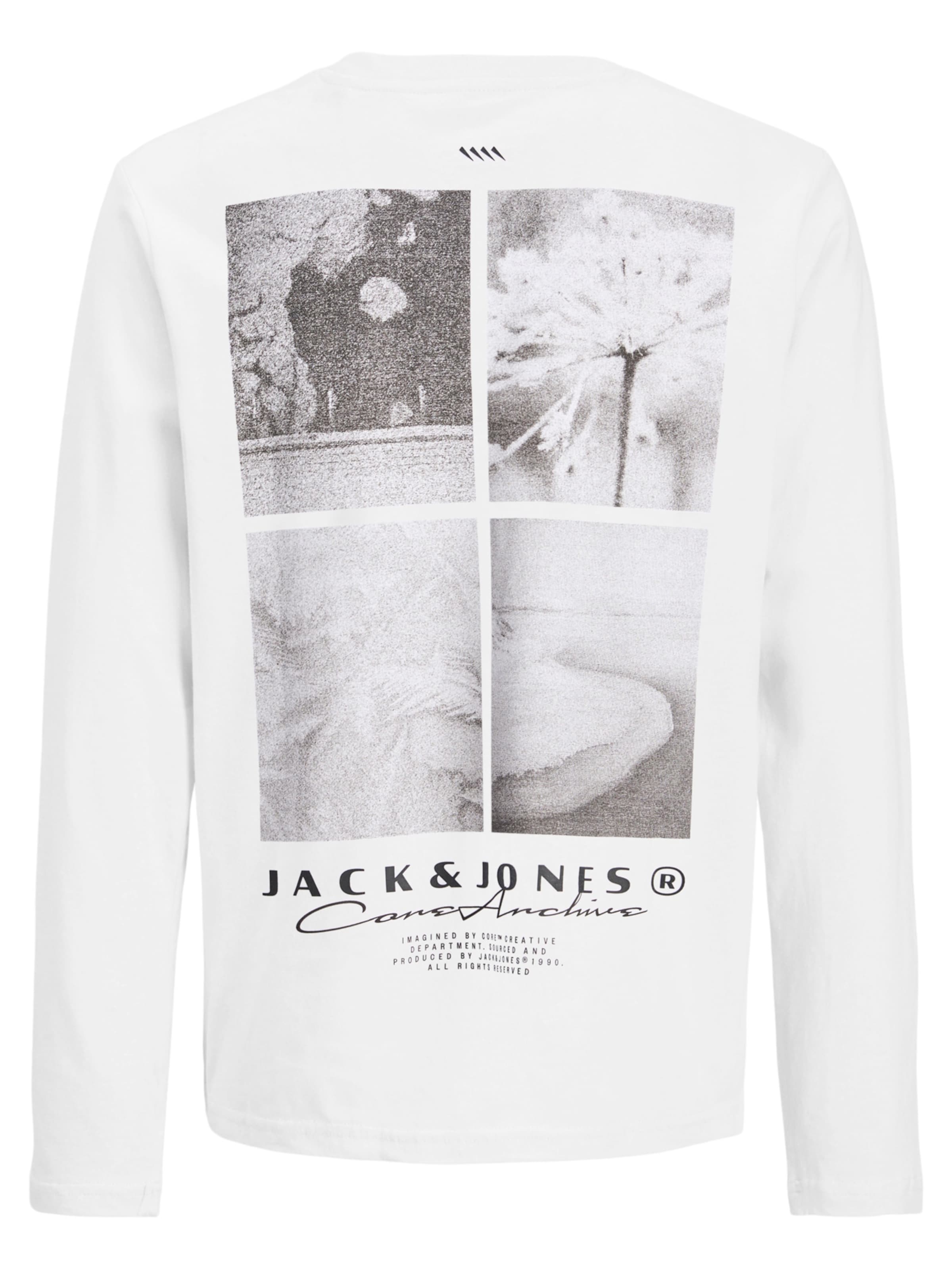 T-Shirt Jack & Jones Junior en blanc