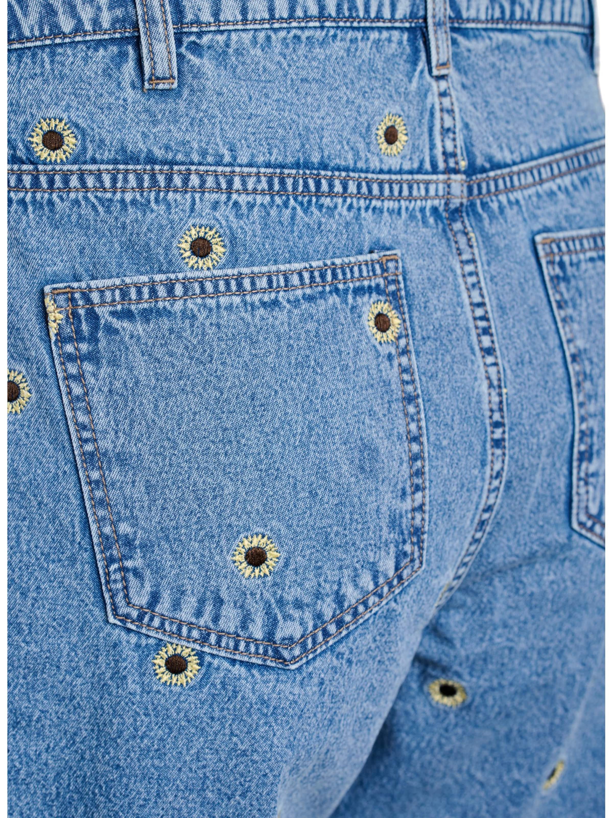 Regular Jeans 'Jeva' de la Zizzi pe albastru