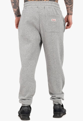 LONSDALE Tapered Sports trousers 'Blackley' in Grey