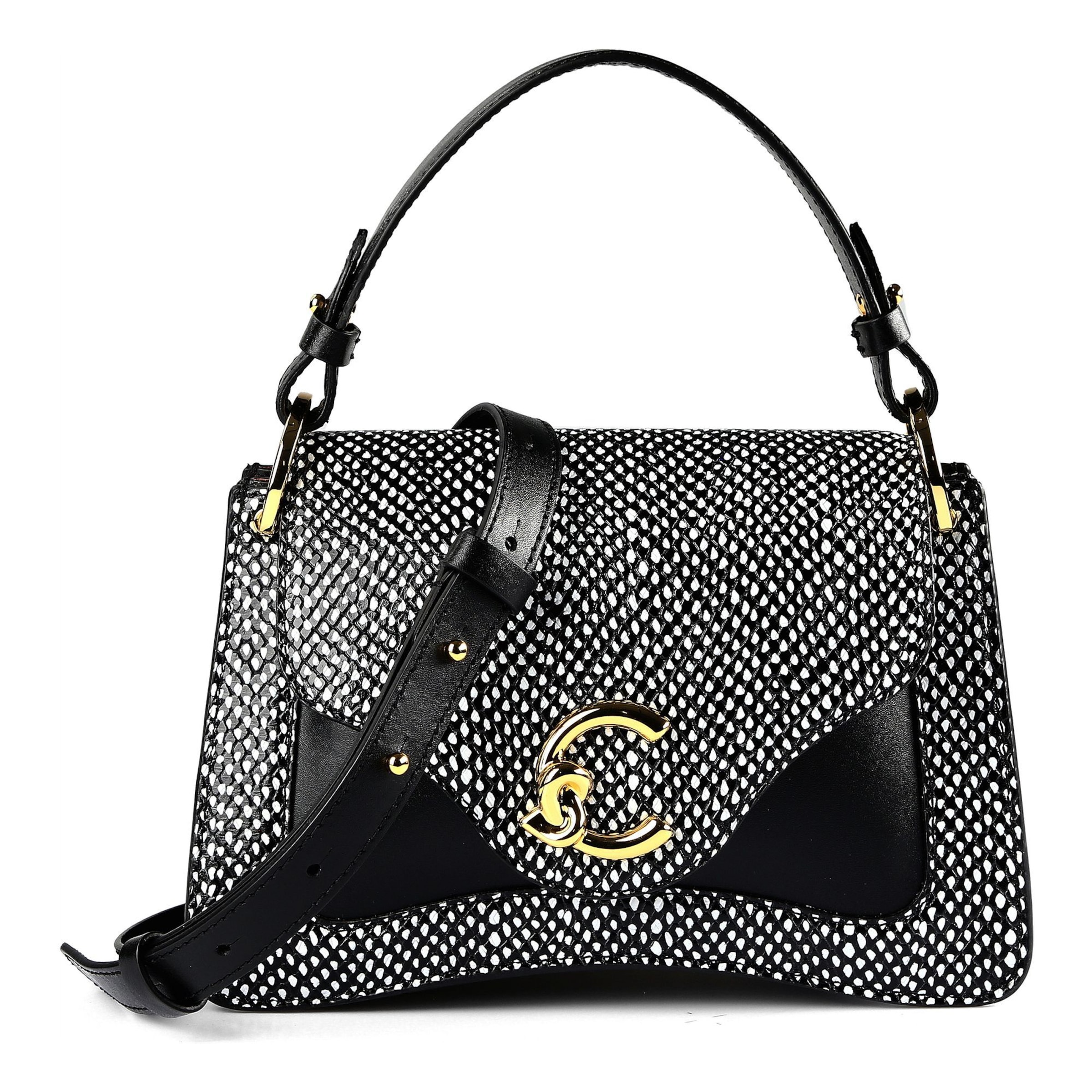 Sac à bandoulière 'C-Me' Coccinelle en noir : devant