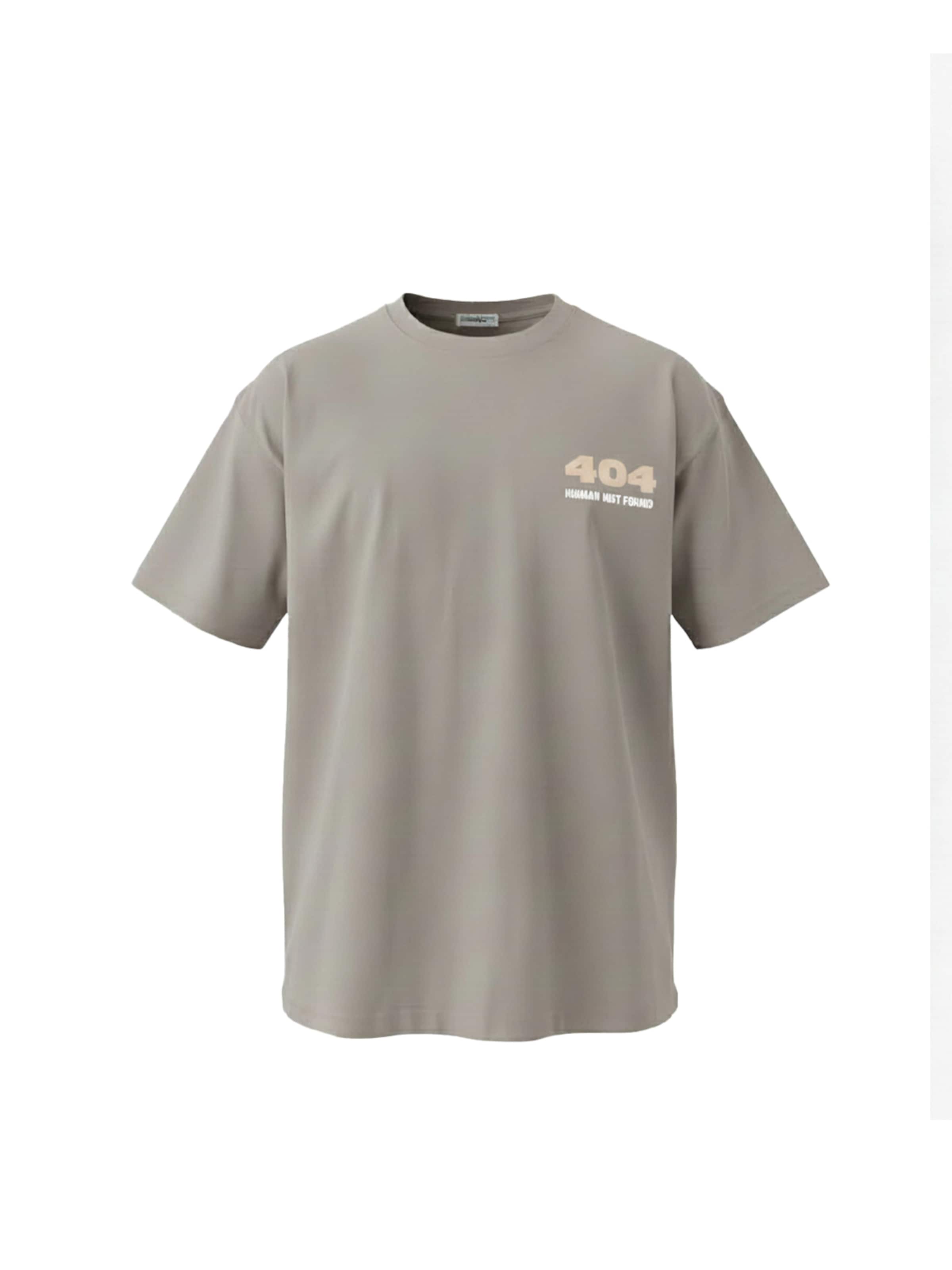 Maglietta 'Oversize 404 T-shirt - Beige' Kleidermafia di colore beige, Visualizzazione prodotti