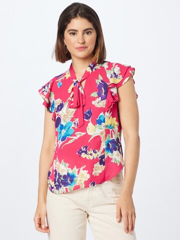 Lauren Ralph Lauren - Blusa 'AYVIN' en rosa: frente