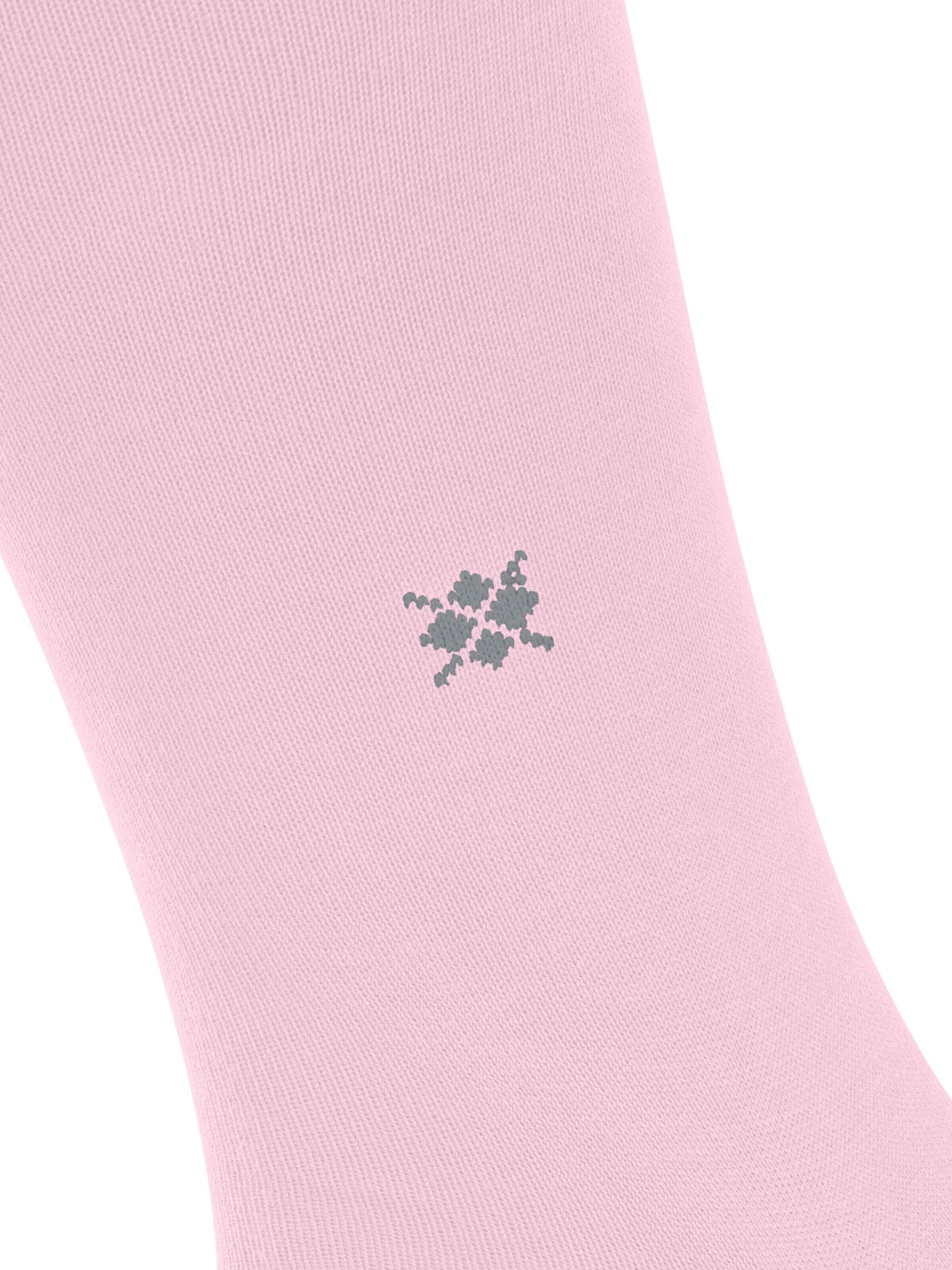 BURLINGTON Knee High Socks 'Dublin' in Pink: front