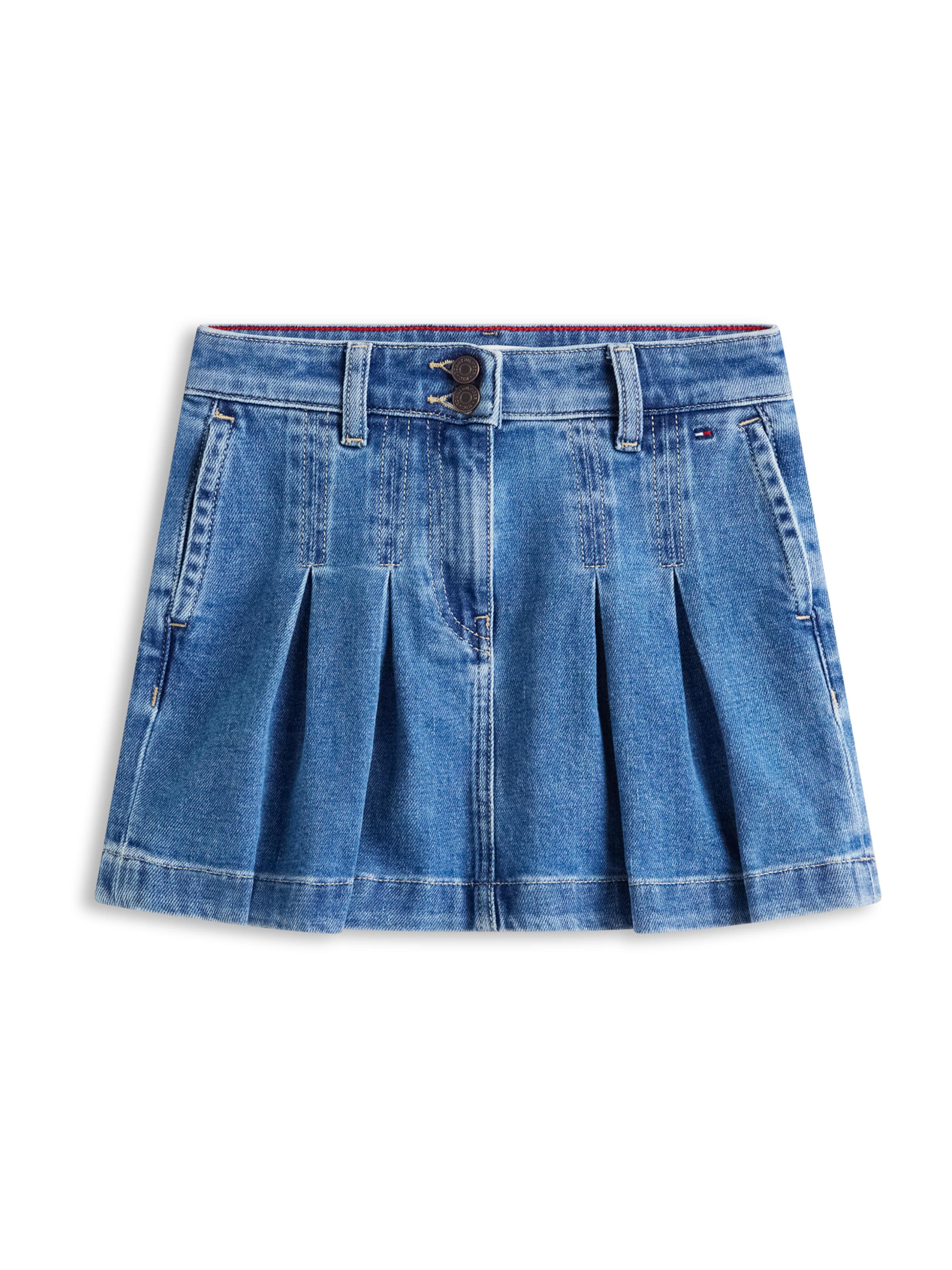 mėlyna TOMMY HILFIGER Sijonas: priekis