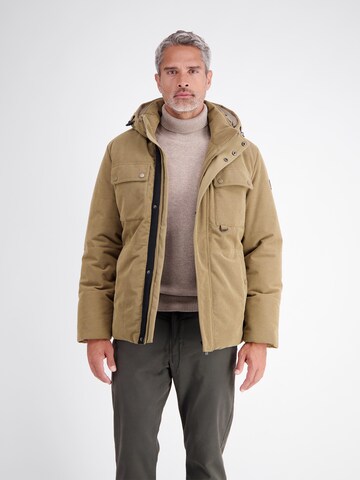 Veste fonctionnelle LERROS en beige : devant