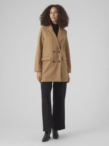 VERO MODA Between-seasons coat 'Vince Aura' in Brown