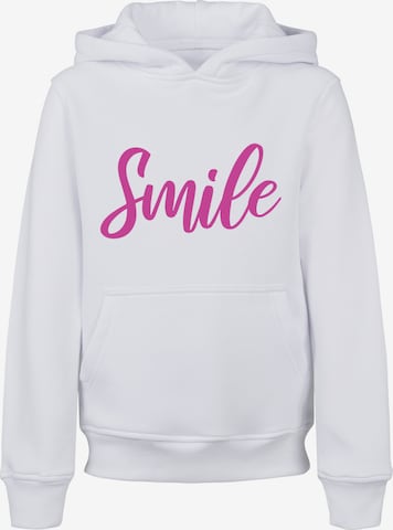 F4NT4STIC Sweatshirt 'Pink Smile' in Black | ABOUT YOU