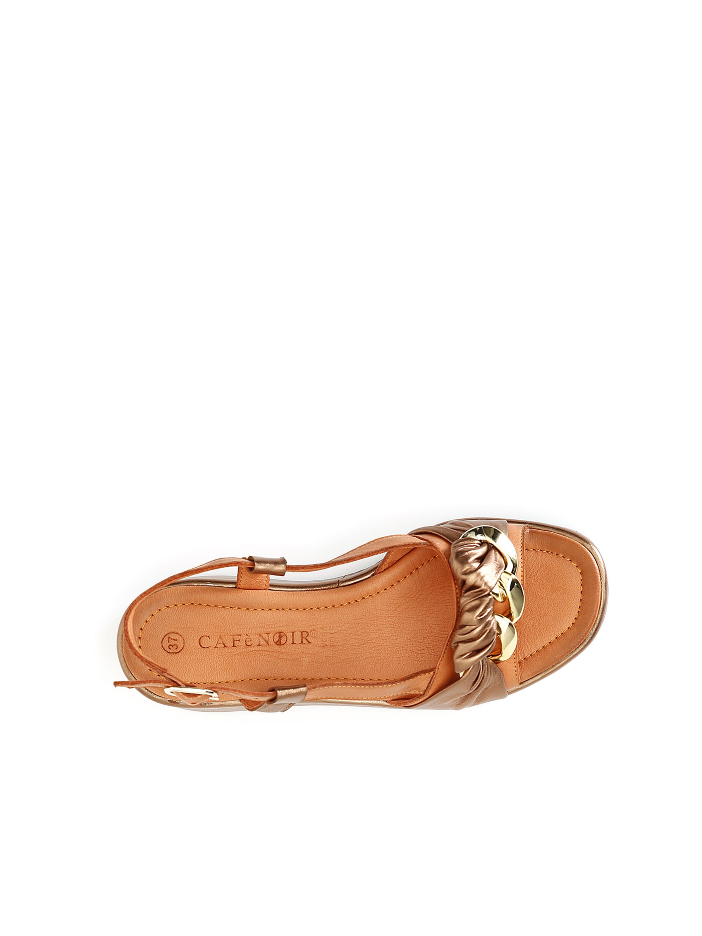 CAFè NOIR Sandaal in Brons