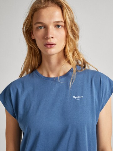 Pepe Jeans Tričko 'Lory' – modrá