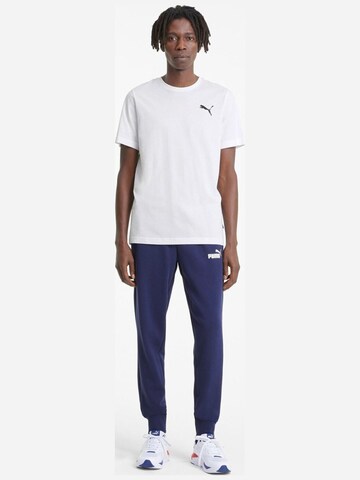 Maglietta 'Puma Essentials Small Logo' di PUMA in bianco