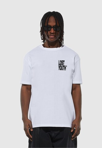 T-Shirt 'Life Is Sweet' Lost Youth en blanc