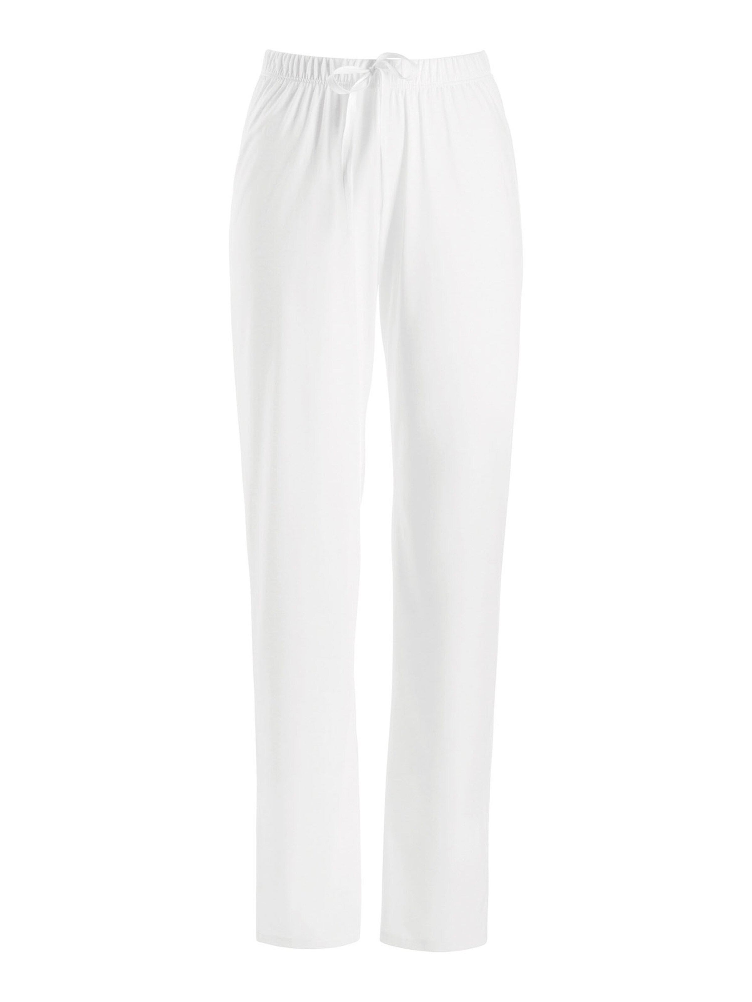 Loosefit Pantalon ' Cotton Deluxe ' Hanro en blanc : devant