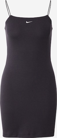 Nike Sportswear - Vestido 'Chill' em preto: frente