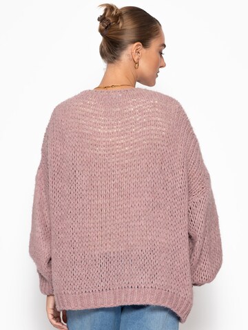 SASSYCLASSY Oversized Cardigan in Pink