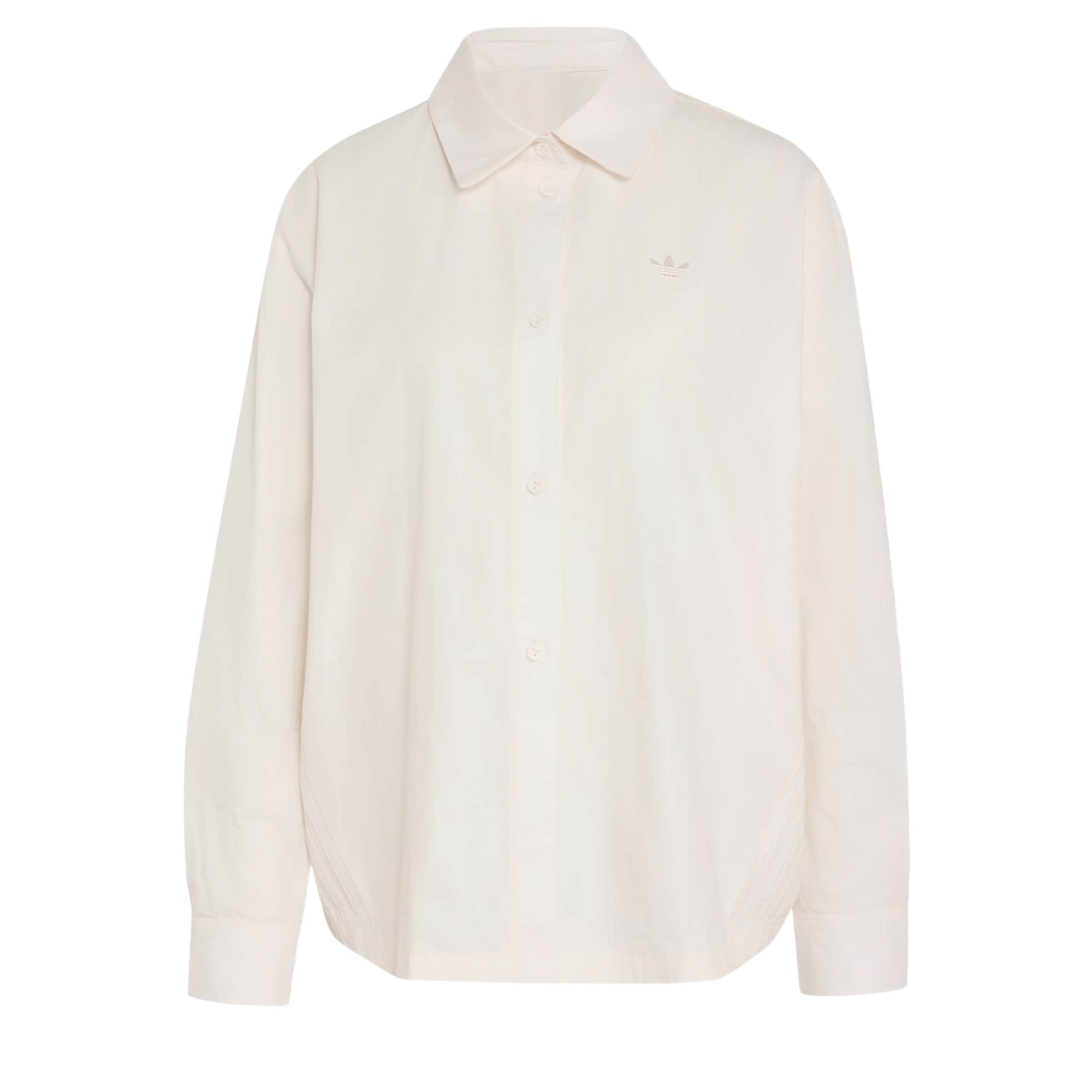 ADIDAS ORIGINALS - Blusa en blanco: frente