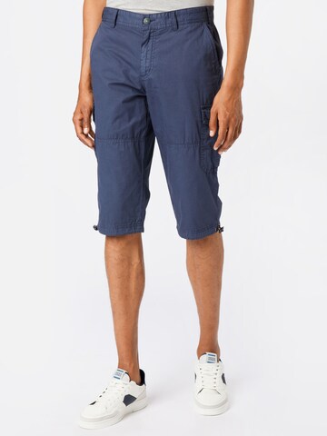 REDPOINT Regular Cargo trousers in Blue: front