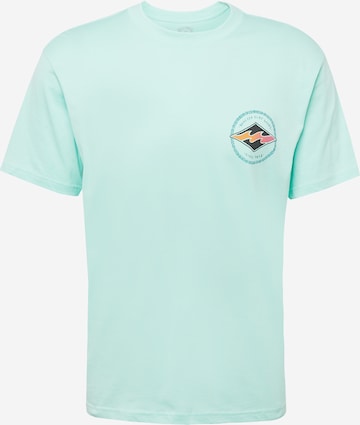 T-Shirt 'ROTOR DIAMOND' BILLABONG en vert : devant