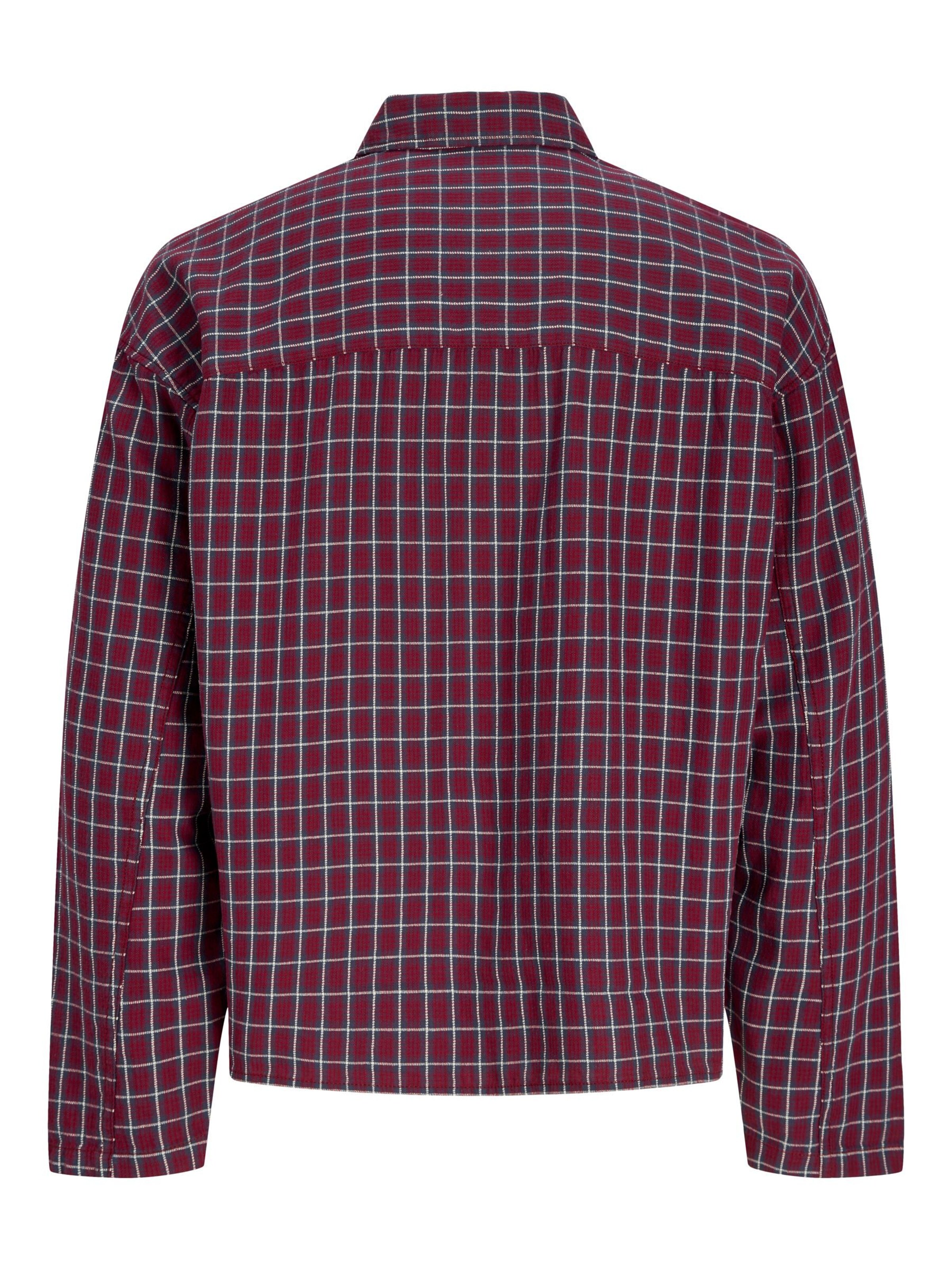 Jack & Jones Junior Comfort Fit Skjorte i rød