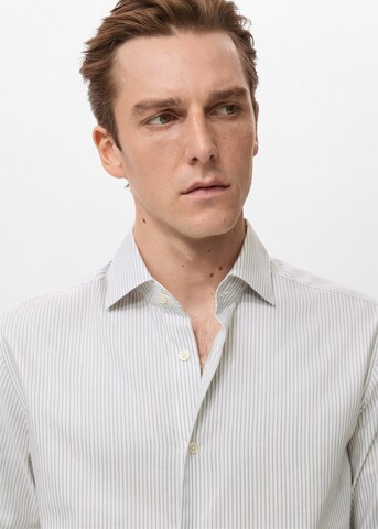 MANGO MAN Regular Fit Hemd 'Donosti' in Grau