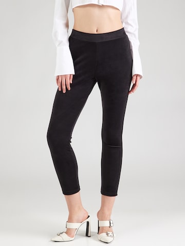 Regular Pantalon 'Valerie' ABOUT YOU en noir : devant