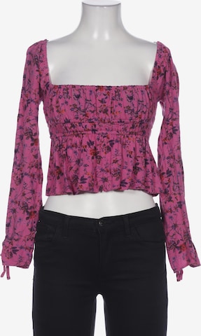 Urban Outfitters Bluse XS in Pink: predná strana
