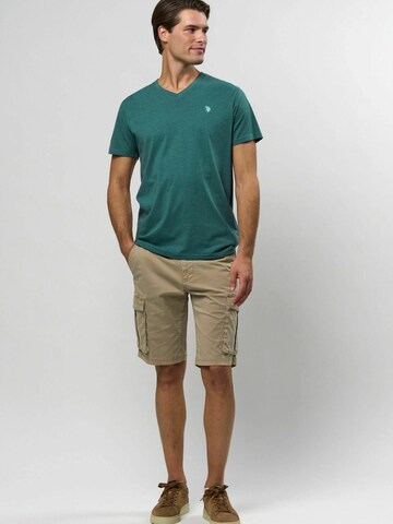 U.S. POLO ASSN. Tričko ' Cem V ' – zelená
