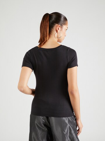 Hailys - Camiseta 'Gina' en negro