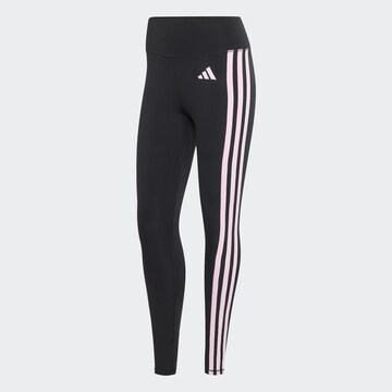 ADIDAS PERFORMANCE Skinny Sporthose 'Optime Essentials' in Schwarz