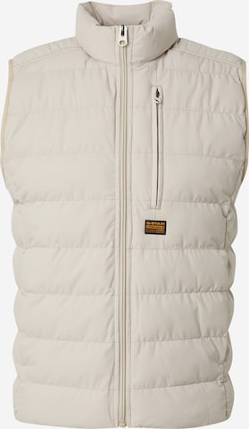 Gilet 'FOUNDATION' G-STAR en beige : devant