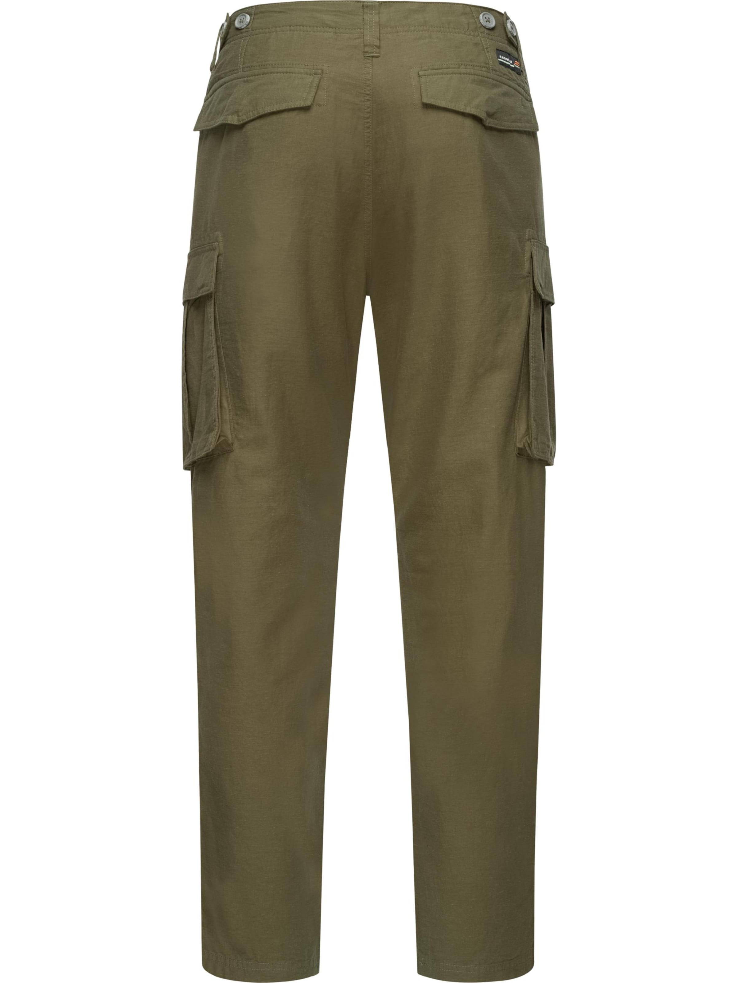 Regular Pantalon cargo 'Merly' Ragwear en vert