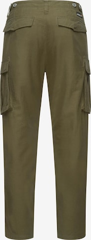 Ragwear Regular Cargo Pants 'Merly' in Green